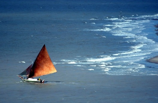 Jangada, Alcântara MA<br />Foto José Paulo Lacerda  [Acervo Iphan]