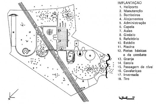 APMG, implantação. Escritório Forte Gandolfi<br />Desenho Forte Gandolfi 