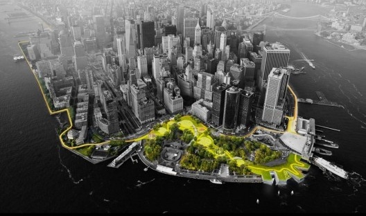 “The Big U”, New York, project by Bjarke Ingels/BIG<br />Imagem divulgação 
