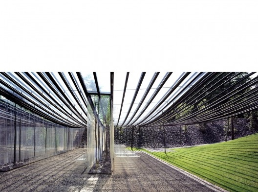 Les Cols Restaurant Marquee 2011 Olot, Girona, Spain<br />Fotografía Hisao Suzuki  [Website Pritzker Prize]