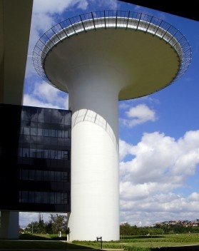 Cidade Administrativa de Belo Horizonte, arquiteto Oscar Niemeyer<br />Foto Abilio Guerra 