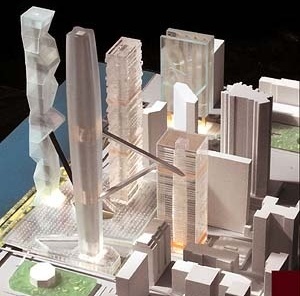 Maquete Projeto Coned – Projeto de DBB, Ito, KPF, OMA, 2000