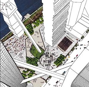Colagem Projeto Coned – Projeto de DBB, Ito, KPF, OMA, 2000