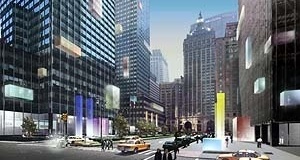 Projeto para banco J.P. Morgan-Chase, Nova York - Projeto de S. Davis, DBB, 2000
