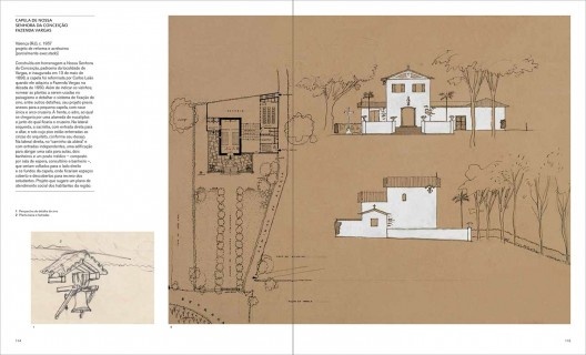 Páginas internas do livro <i>Carlos Leão: arquitetura</i>, organização de Jorge Czajkowski, Claudia Pinheiro, Sula Danowski e Roberto Conduru