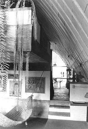 Res. Pery Campos, Santo Amaro, SP, 1970 – vista interna<br />Foto de Félix Alves Araújo  [acervo FAUUSP]