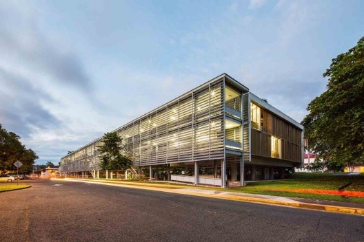 Dormitórios e alojamentos para professores e estudantes, Miraflores, Panamá, 2014. Sic Arquitetura<br />Foto Ana Mello 