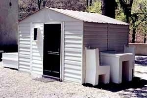 Allan Wexler: "Vinyl Milford House", 1994 [http://www.allanwexlerstudio.com/]