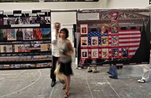 CRONOCAOS exhibition. Rem Koolhas<br />Foto Phillipe Ruault  [Image courtesy OMA]