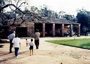 Galpão da Estância Boa Vista, em Bagé. [autor.]