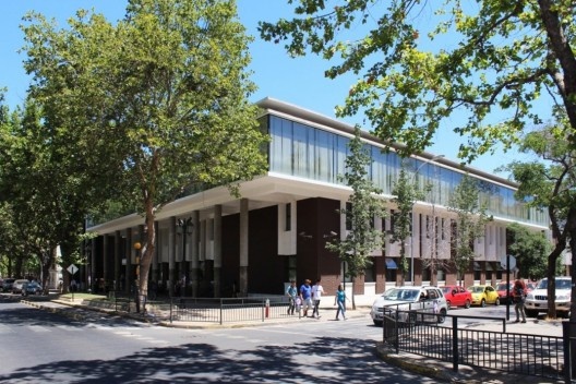 O conjunto da Universidade Diego Portales