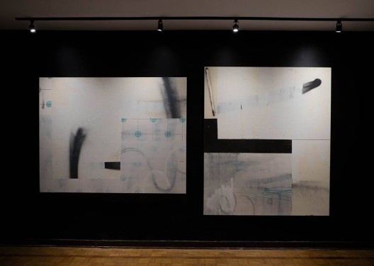 <i>Rest Mass</i>, exposição de Glen Lasio, curadoria de Giovanni Pirelli. Espaço Cultural Marieta, São Paulo<br />Foto Tommaso Protti 