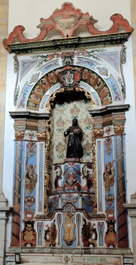 Igreja N. S. Rosário dos Pretos, Ouro Preto, imagem de São Benedito<br />Foto Caio Reisewitz  [Acervo Iphan]