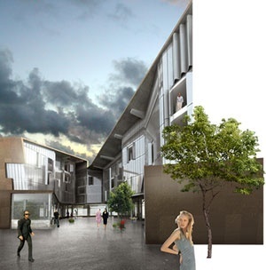 Edifício de Habitações Novoli, Florença (Itália), 2005 [Estudio Carme Pinós]