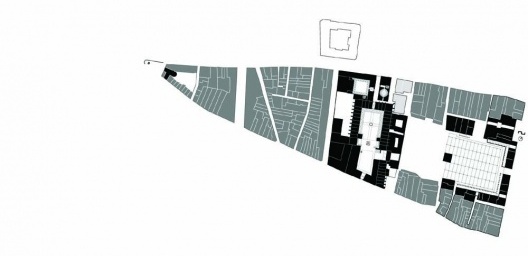 Representación de la gran manzana. Plano de lleno y vacío