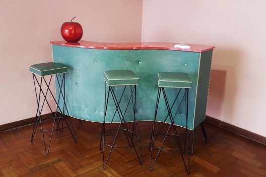 Residência Juscelino Kubistchek, bar, Belo Horizonte. Arquiteto Oscar Niemeyer<br />Foto Rose Guedes 
