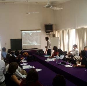 Apresentação do arquiteto brasileiro Vinicius Barros Barbosa, "Modelos: representações sócio-culturais do patrimônio arquitetônico construído"