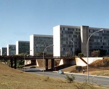 Ministérios no Eixo Monumetal de Brasília<br />Foto AG 