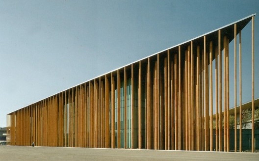 Francisco Mangado. Pavilhão de Espanha na Expo 2008, Zaragoza, Espanha<br />Foto divulgação 