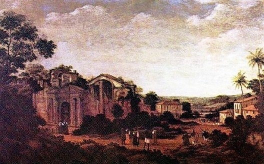 Ruínas da Sé de Olinda<br />Frans Post 