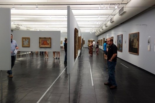 Pinacoteca do Masp em agosto de 2015<br />Foto Renato Anelli 