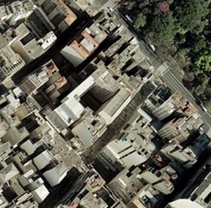 Figura 15 – Foto aérea mostrando ao centro o Edifício Califórnia