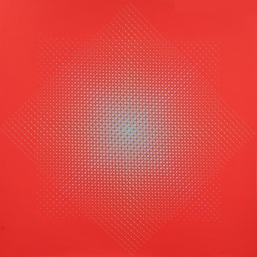 Almir Mavignier, <i>B-1</i>, 1973, serigrafia sobre PVC<br />Imagem divulgação 
