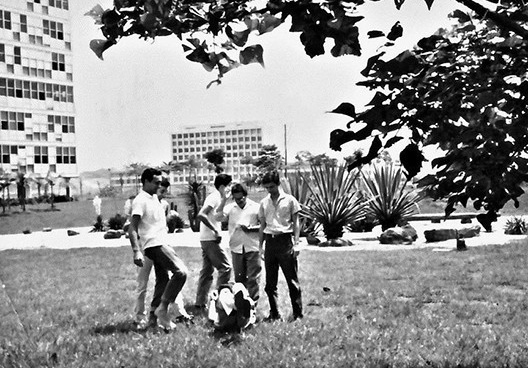 A vida cruspiana nos anos 1960<br />Foto divulgação  [Acervo do Grupo de ex-moradores do Crusp]