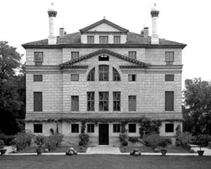 La Malcontenta – Villa Foscari, Malcontenta di Mira. Andrea Palladio, 1558/60. Fachada para o jardim