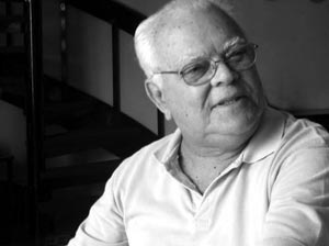 Mauricio Castro durante entrevista em fevereiro de 2005 [foto da autora]