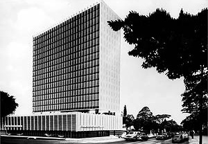 Sede do Banco Sul-Americano (atual Itaú) [Acervo Digital Rino Levi, FAU PUC-Campinas]