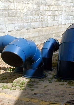 SESC Pompéia, São Paulo, 1977. Arquiteta Lina Bo Bardi<br />Foto Nelson Kon 