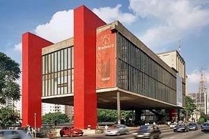 MASP, São Paulo, 1957. Arquiteta Lina Bo Bardi<br />Foto Nelson Kon 