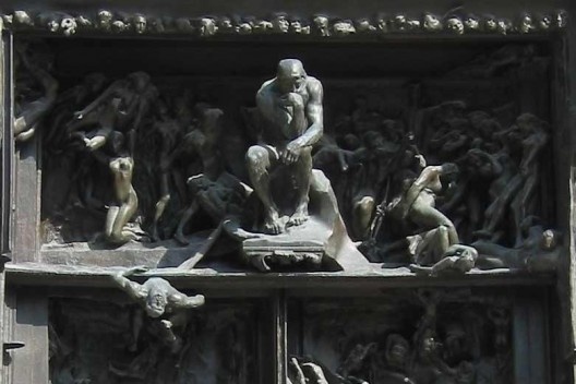 A porta do inferno, Auguste Rodin<br />Foto Andreas Witzel  [Wikimedia Commons]
