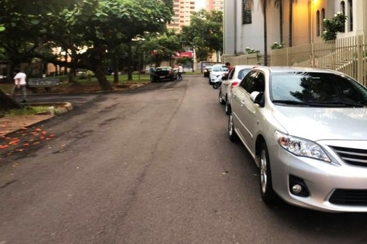Arredores da Catedral de São Sebastião, Presidente Prudente SP, situação atual<br />Foto Angelica Benatti Alvim 