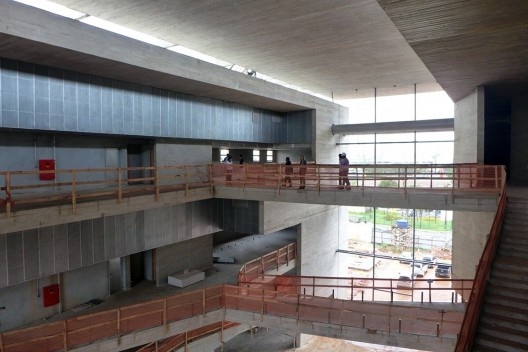 Museu do Trabalho e do Trabalhador, obras paralisadas, São Bernardo do Campo, arquitetos Francisco Fanucci e Marcelo Ferraz<br />Foto divulgação  [Brasil Arquitetura]