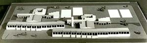 A cidade de Caraíba, (Pilar), Jaguarari, BA, 1978. Maquete edifício