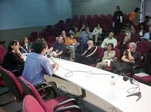 Assembléia do DOCOMOMO dia 29 de outubro<br />Foto Ângelo Arruda 
