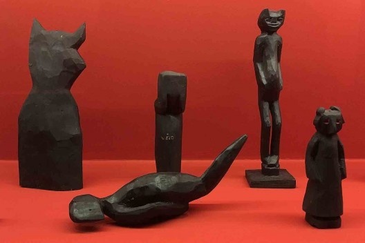 Exposição <i>Véio – a Imaginação da Madeira</i>, curadoria de Agnaldo Farias e Carlos Augusto Calil<br />Foto Abilio Guerra 