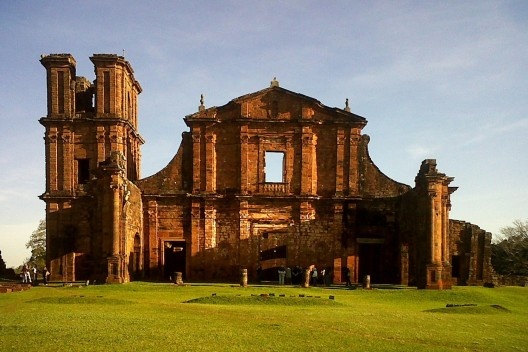 Ruínas de São Miguel das Missões RS<br />Foto Luiz Philippe Torelly 