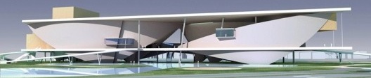 Cidade da Música, perspectiva, Rio de Janeiro, arquiteto Christian de Portzamparc<br />Imagem divulgação  [Escritório Christian de Portzamparc]