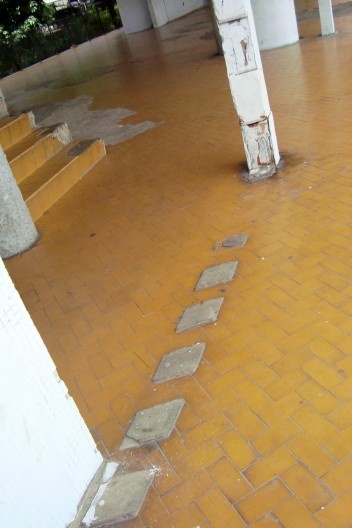 Conjunto Residencial Prefeito Mendes de Moraes ou Pedregulho – RJ. Projeto de Affonso Eduardo Reidy, 1947<br />Foto Cecilia Rodrigues dos Santos, janeiro 2010 