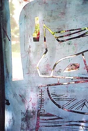 Tela de serigrafia<br />Foto Ana Rosa 