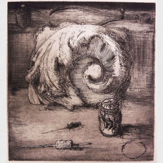 Gravura de George Rembrandt Gutlich, exposição <i>O estado da arte no ofício</i><br />Imagem divulgação 