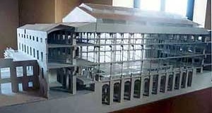 Grande Galeria da Evolução, Paris. Maquete