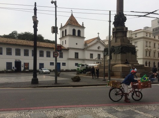 Pátio do Colégio, São Paulo<br />Foto Abilio Guerra 