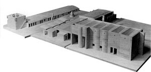Sigürd Lewerentz, Igreja de São Marcos, Björkhagen, maquete [The dilemma of classicism,p. 26]
