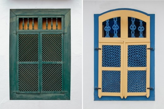 Janelas com rótula em Diamantina MG e Mariana MG<br />Foto Egon Vettorazzi, 2021 