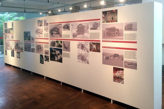 Exposição “Lina Bo Bardi na Linha do Tempo”, curadoria de Zeuler Lima<br />Foto Abilio Guerra 