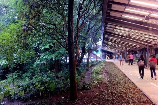 Centro Cultural São Paulo, 1982, arquitetos Eurico Prado Lopes (Mackenzie, 1963) e Luiz Telles (Mackenzie, 1966)<br />Foto Abilio Guerra 